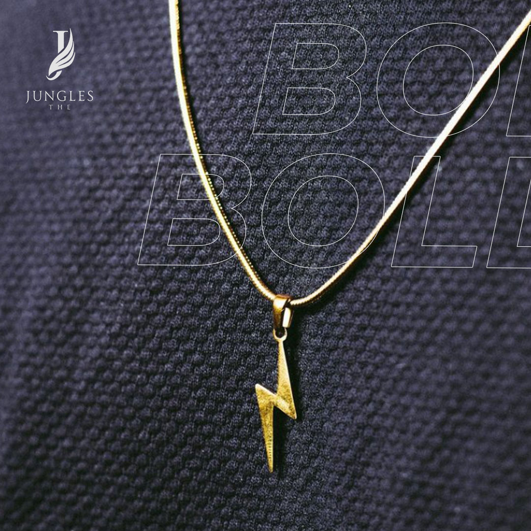 Lightening Pendant (Golden)