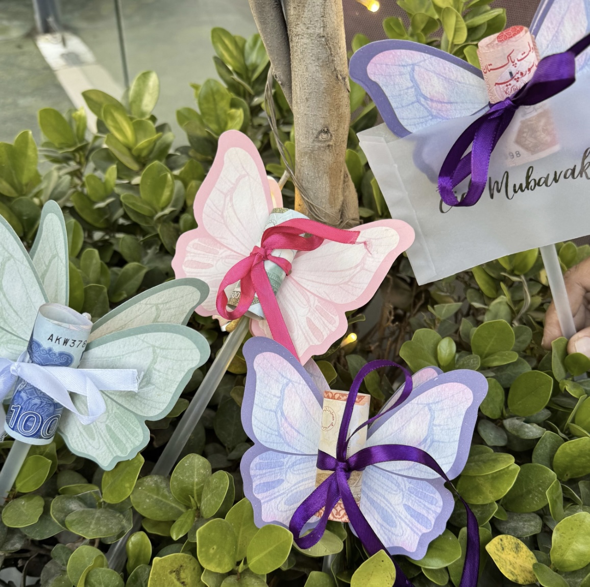 Butterfly Eidi Envelops (10)