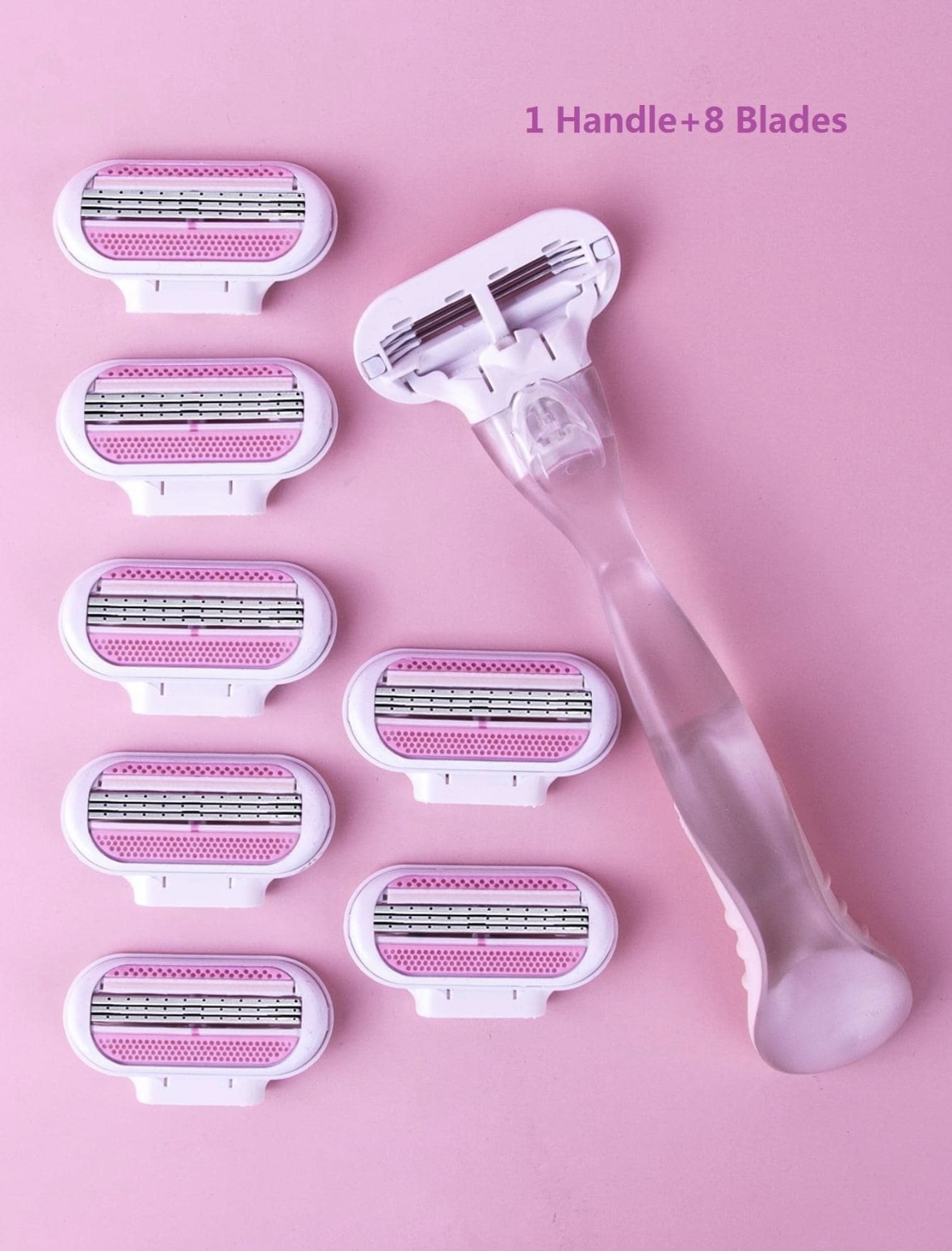 Women Safety Razor with 8 Blades
