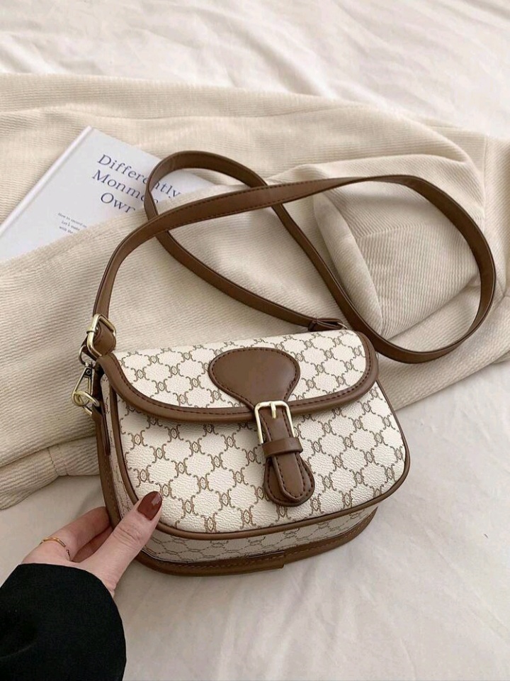 Retro Bloom Saddle Bag 
