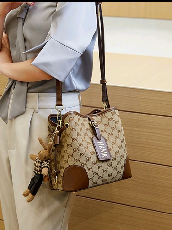 Canvas luxe Bucket Bag 