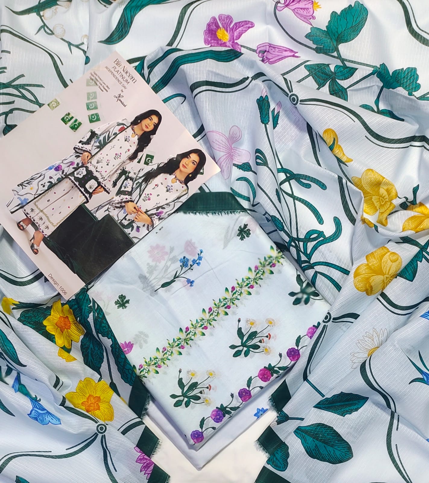 Independence Day With Unstitched Printed Lawn_