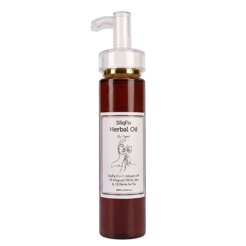 SilqFix Herbal Oil for Long Heathy Hairs | 200ml