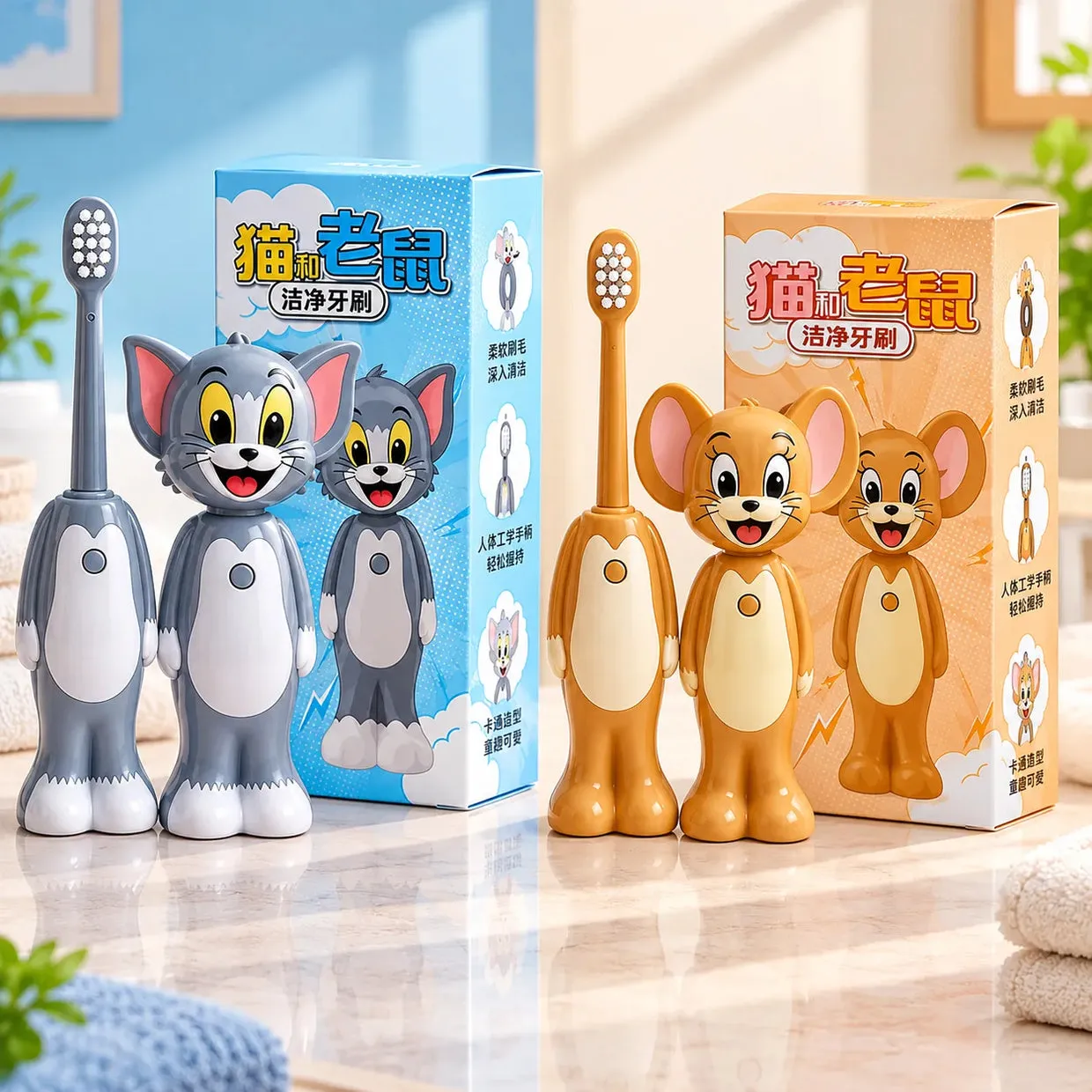 Tom and jerry toothbrush