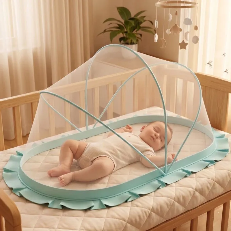 Foldable Baby Mosquito Net Portable Breathable Safety Net