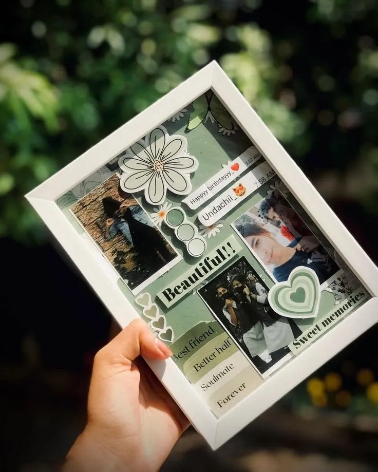 Customize photo Frame for Birthday Gifts - 2 designs are available 