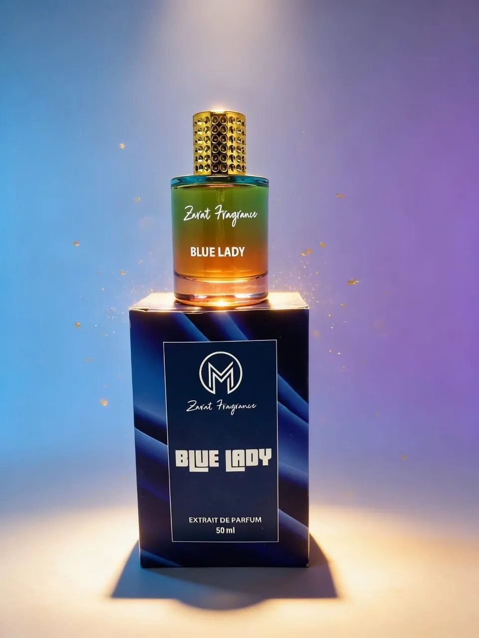 BLUE lady