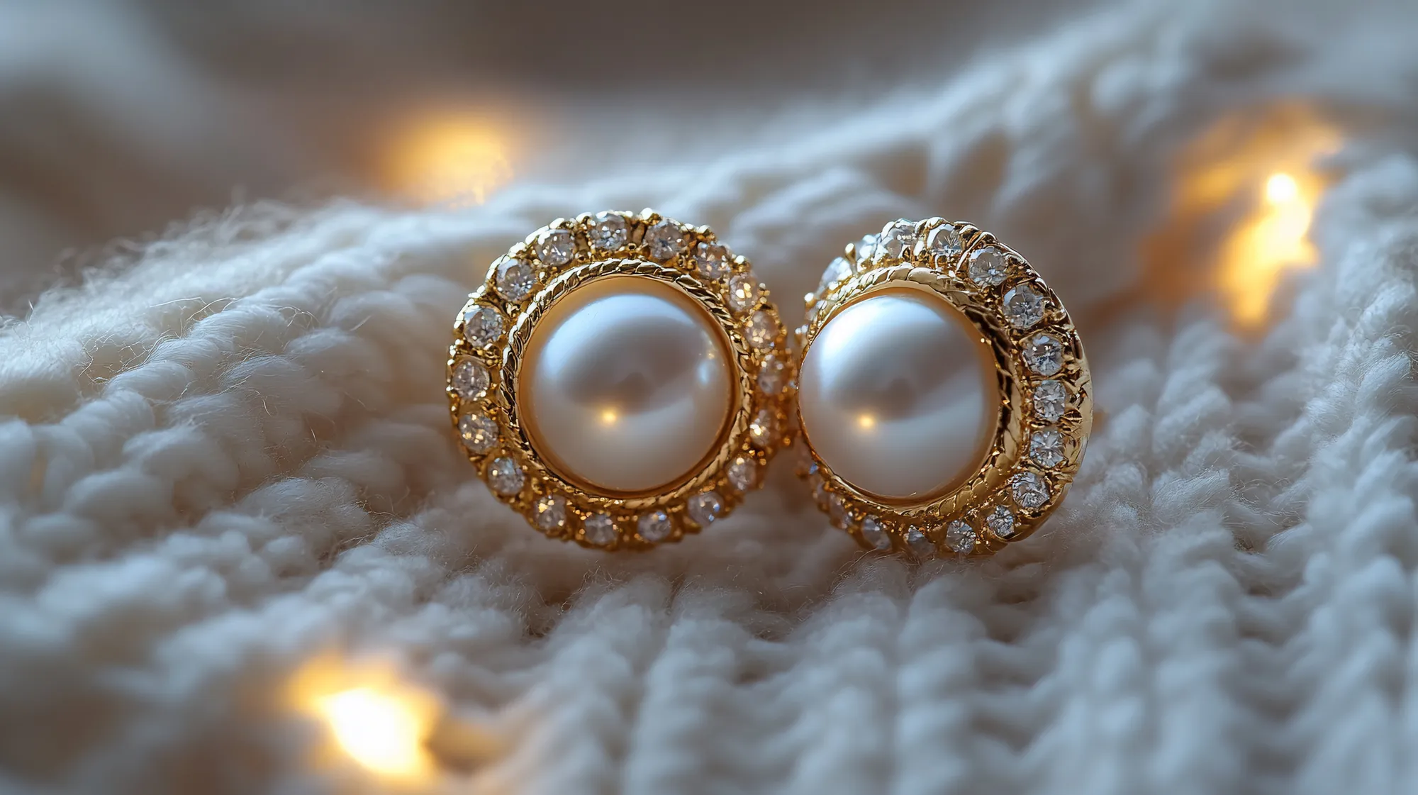 Golden studs