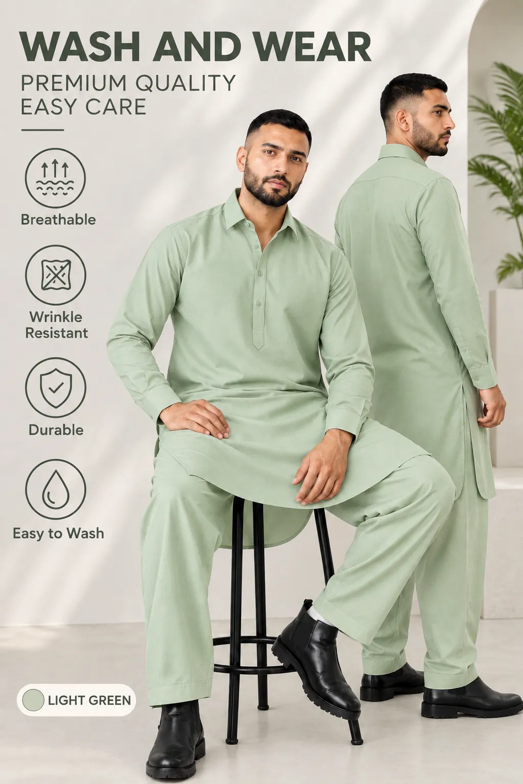 Men’s Premium Wash&wear 😍