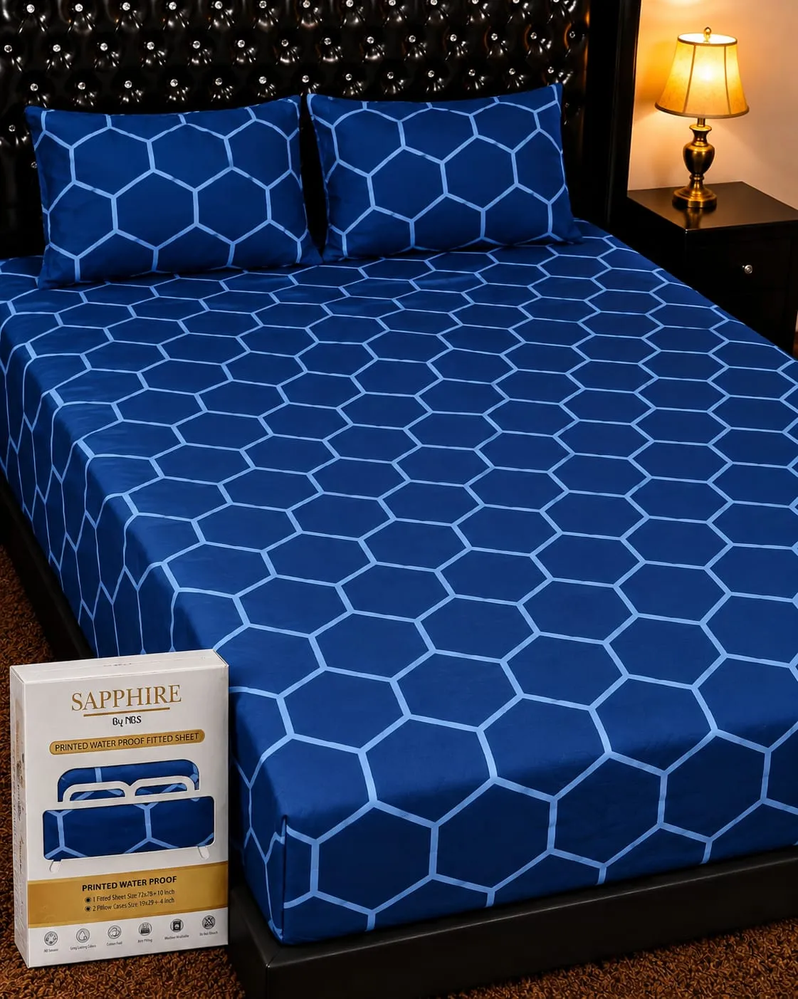 100% Waterproof Mattresscover with pillow covers 😍