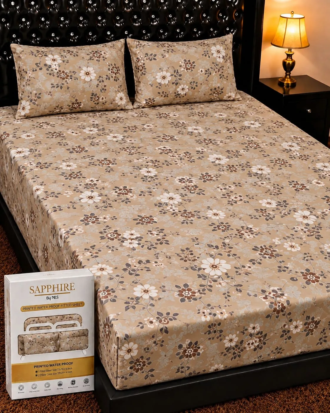 100% Waterproof Mattresscover with pillow covers 😍