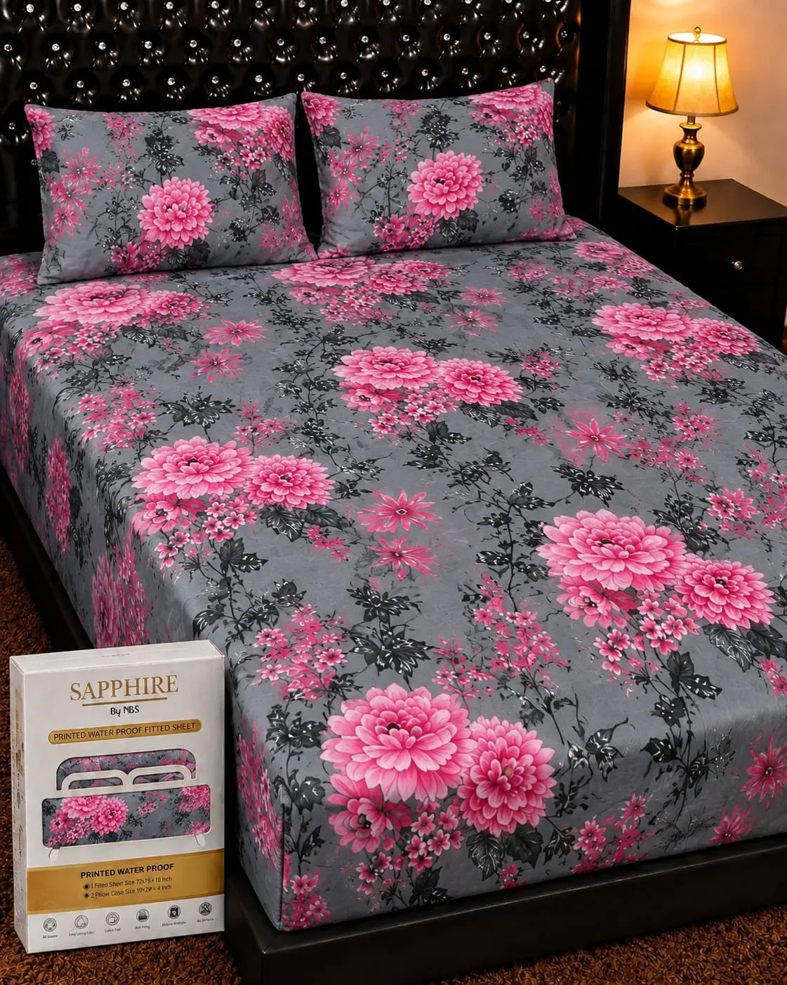 100% Waterproof Mattresscover with pillow covers 😍