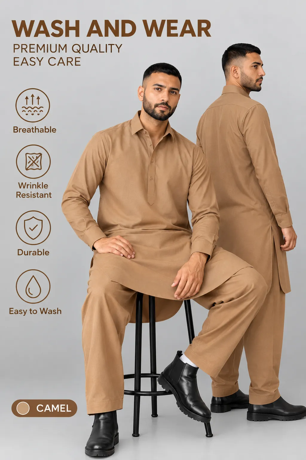 Men’s premium Wash&wear 😍