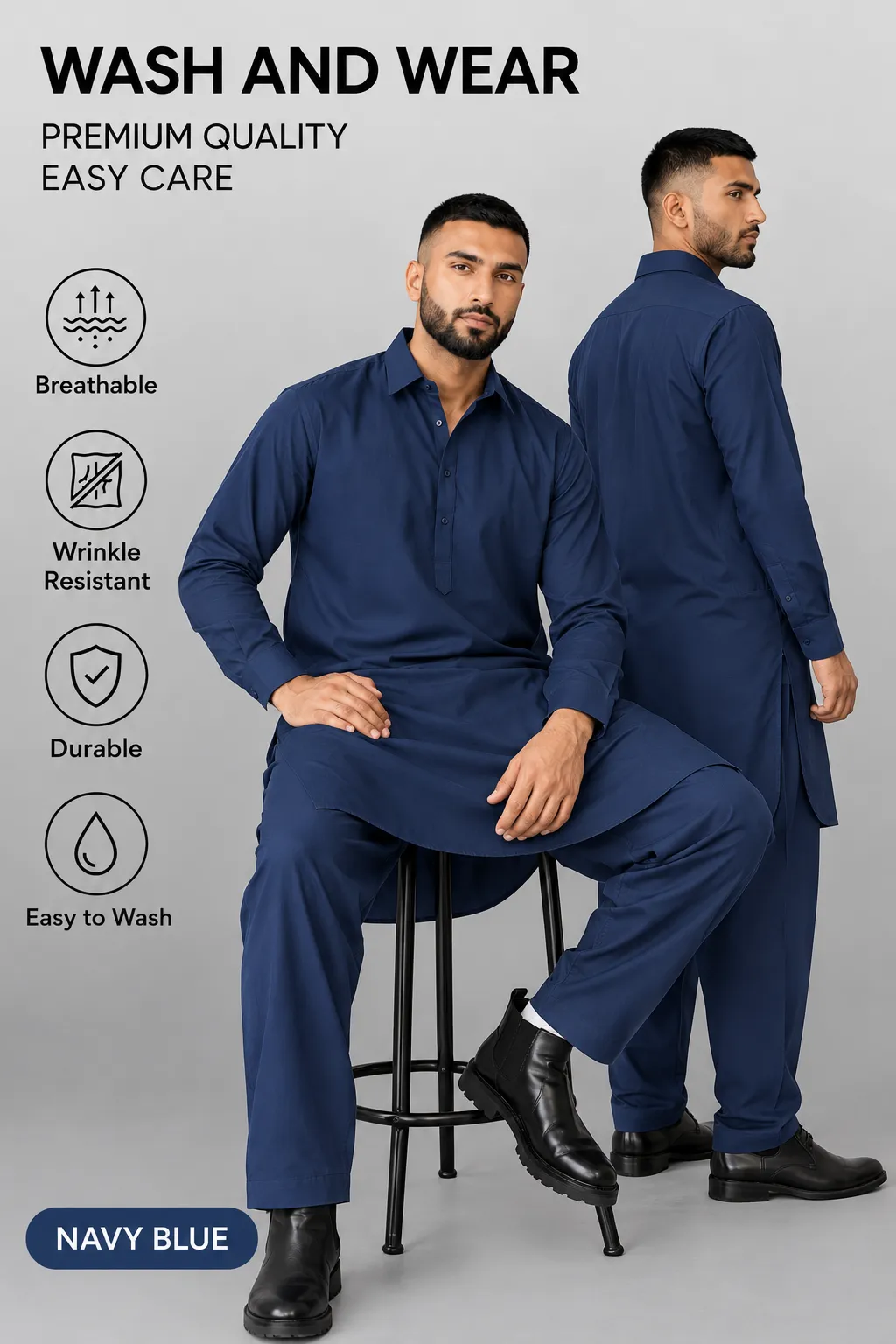 Men’s premium Wash&wear 😍