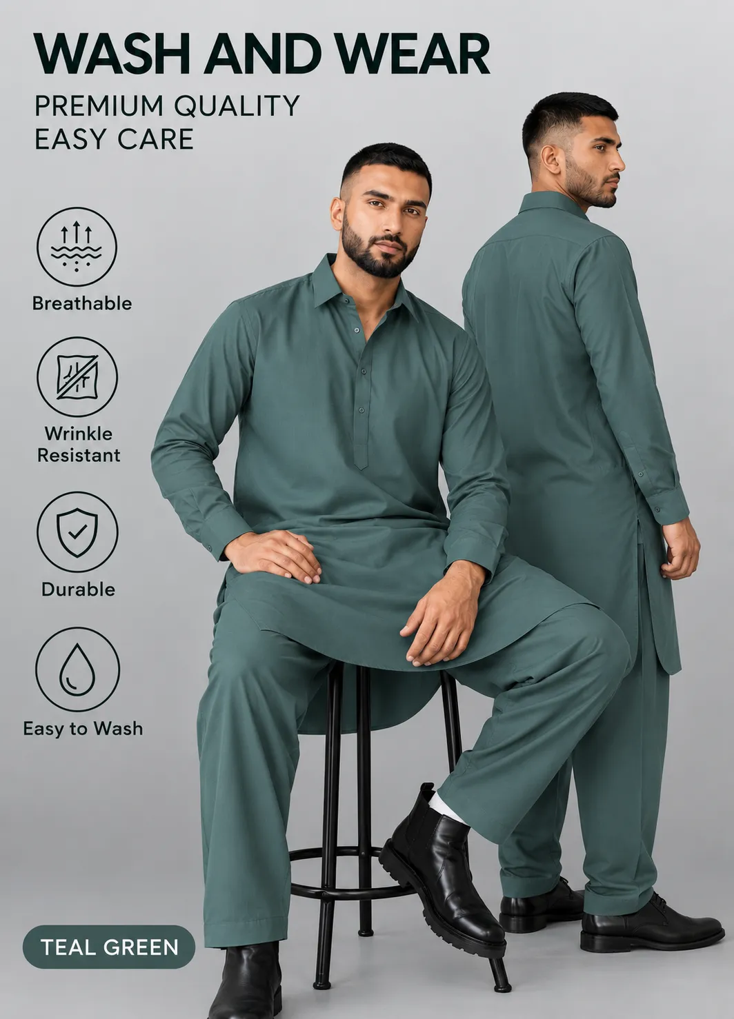 Men’s premium Wash&wear 😍