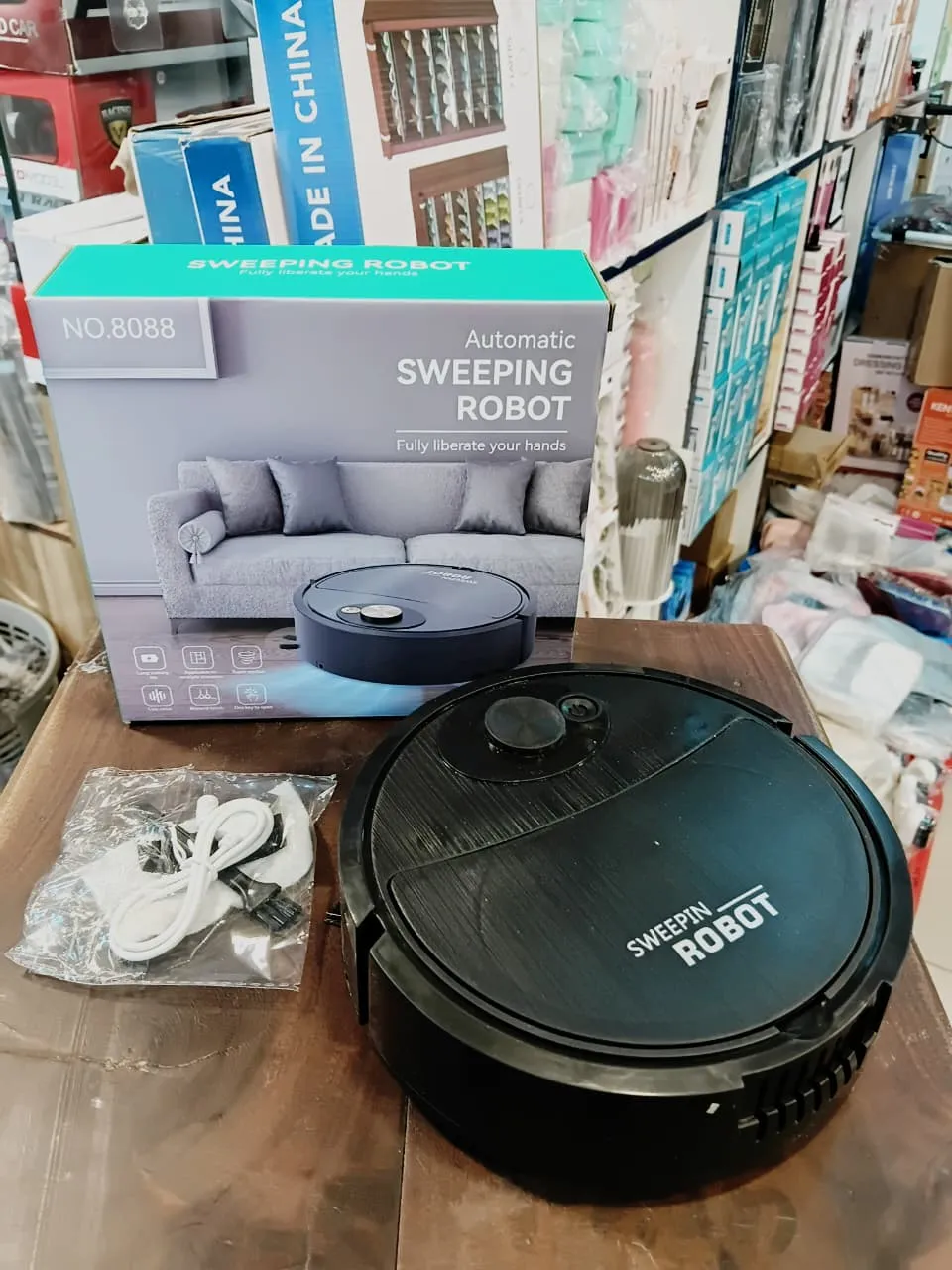Robot Sweeping & Auto Cleaning Mop - NO.8088 
