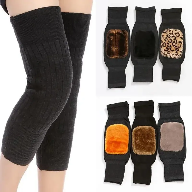 Warm Wool Knee Pads (Pair)