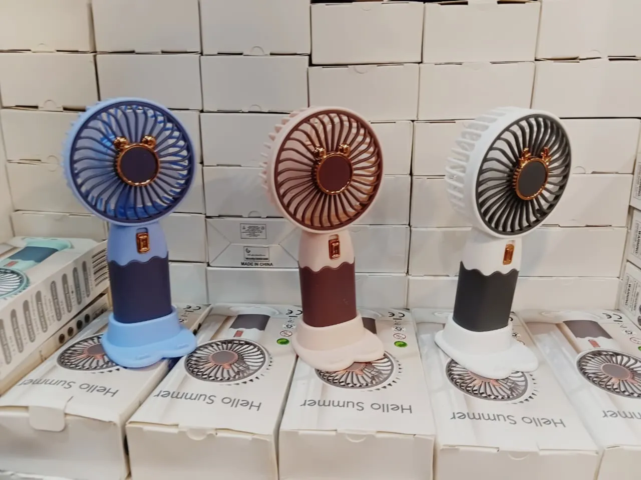 Portable Mini Chargeable Fan Random Colors