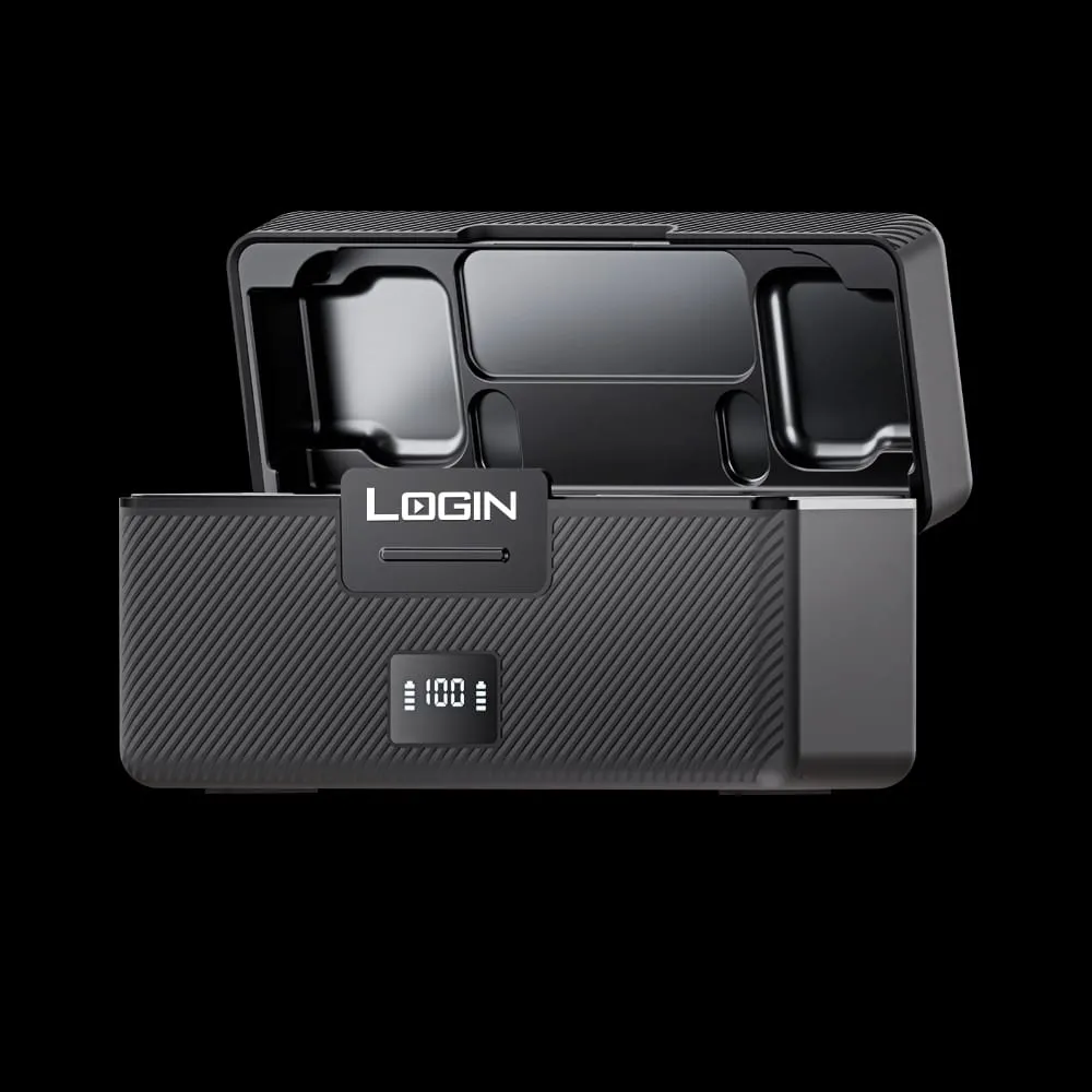 LOGIN L-251 Noiseless | Wireless Vlogging Mic