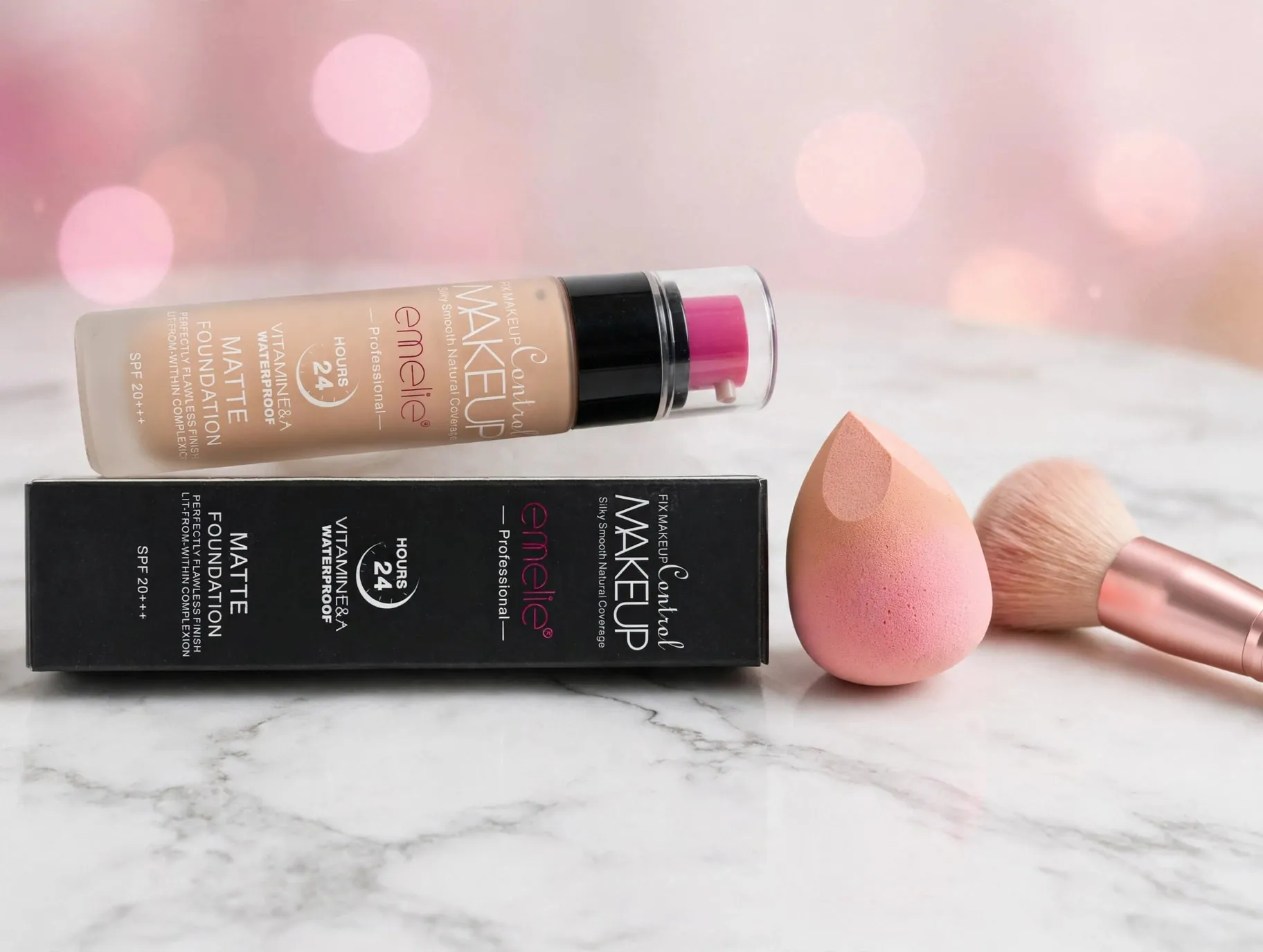 Emelie Professional Matte Foundation (Fix Makeup Control)