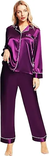 Women's Silk Nightwear Pajama Set-Slk Sleep Women