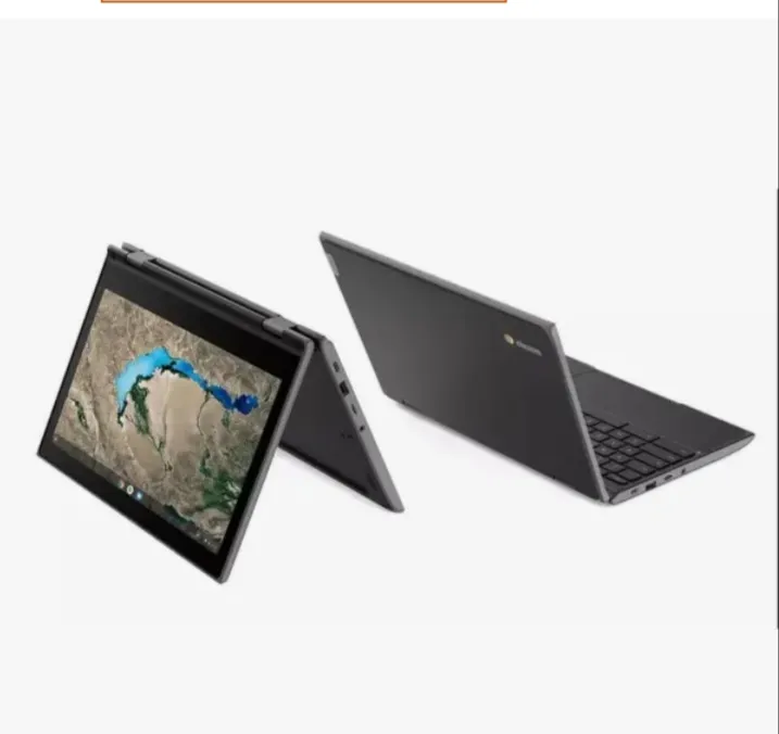 Lenovo Chromebook 300E/500E x360 Touchscreen Laptop, Intel Celeron, 4GB RAM...  