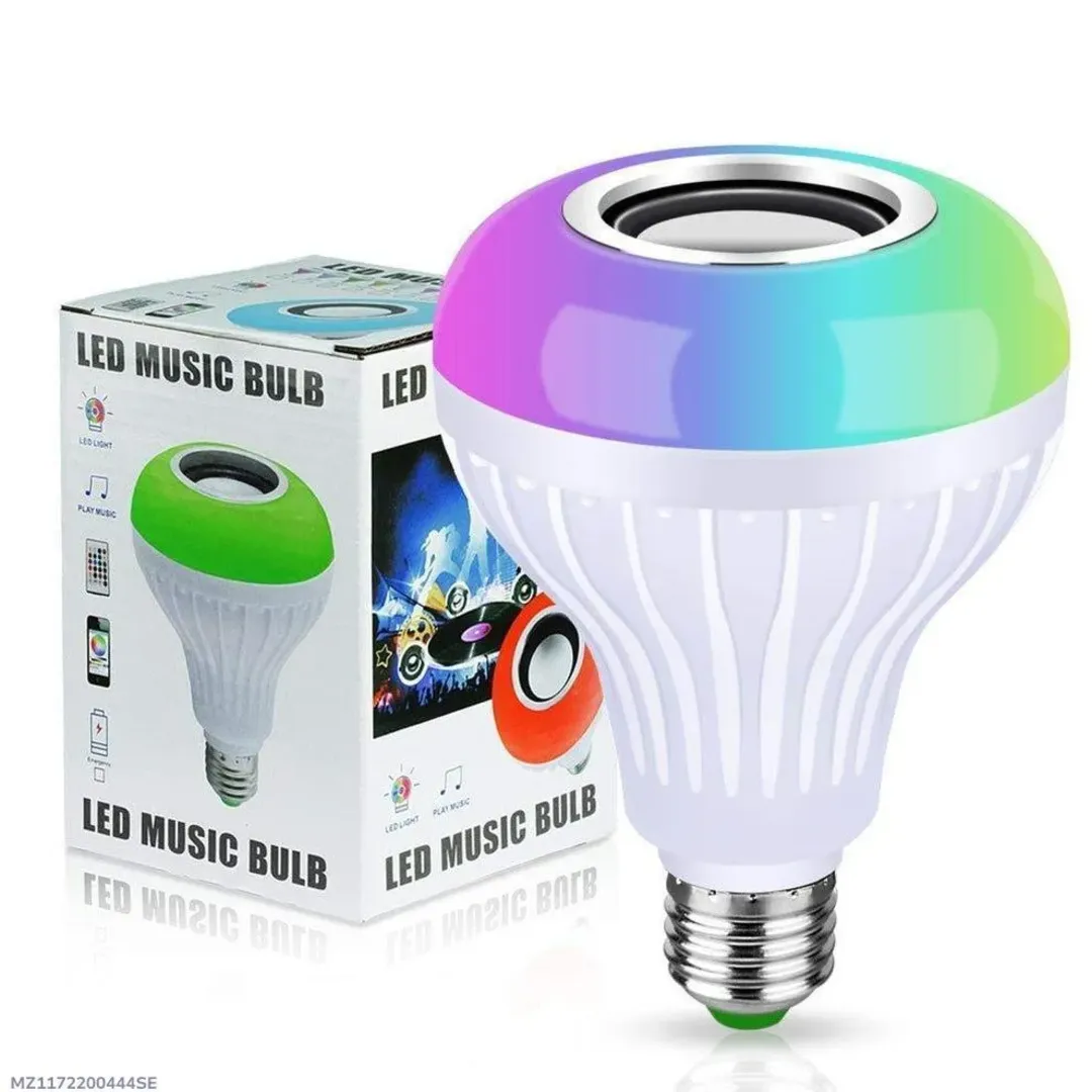 Multicolor Bluetooth Music LED Bulb with Built-in Speaker