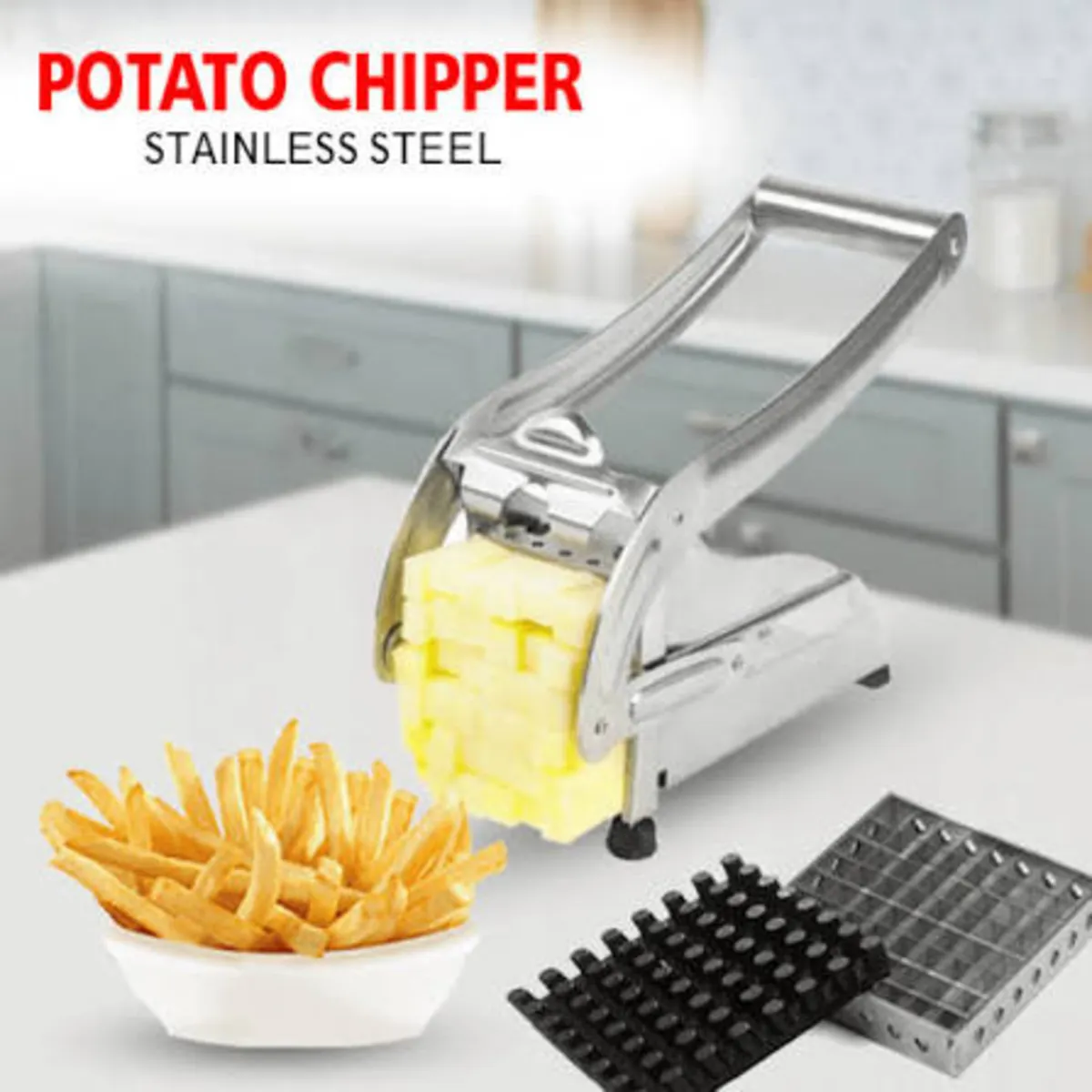 Potato Chipper & French Fries Cutter | Potato Cutter & Slicer