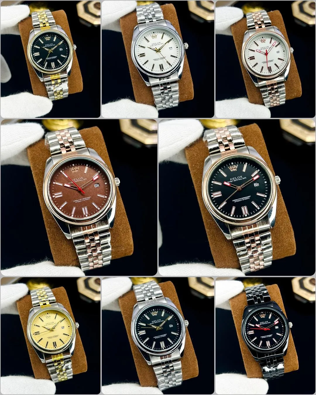 Men's Multicolor Imported Analog Watches Set of 2
