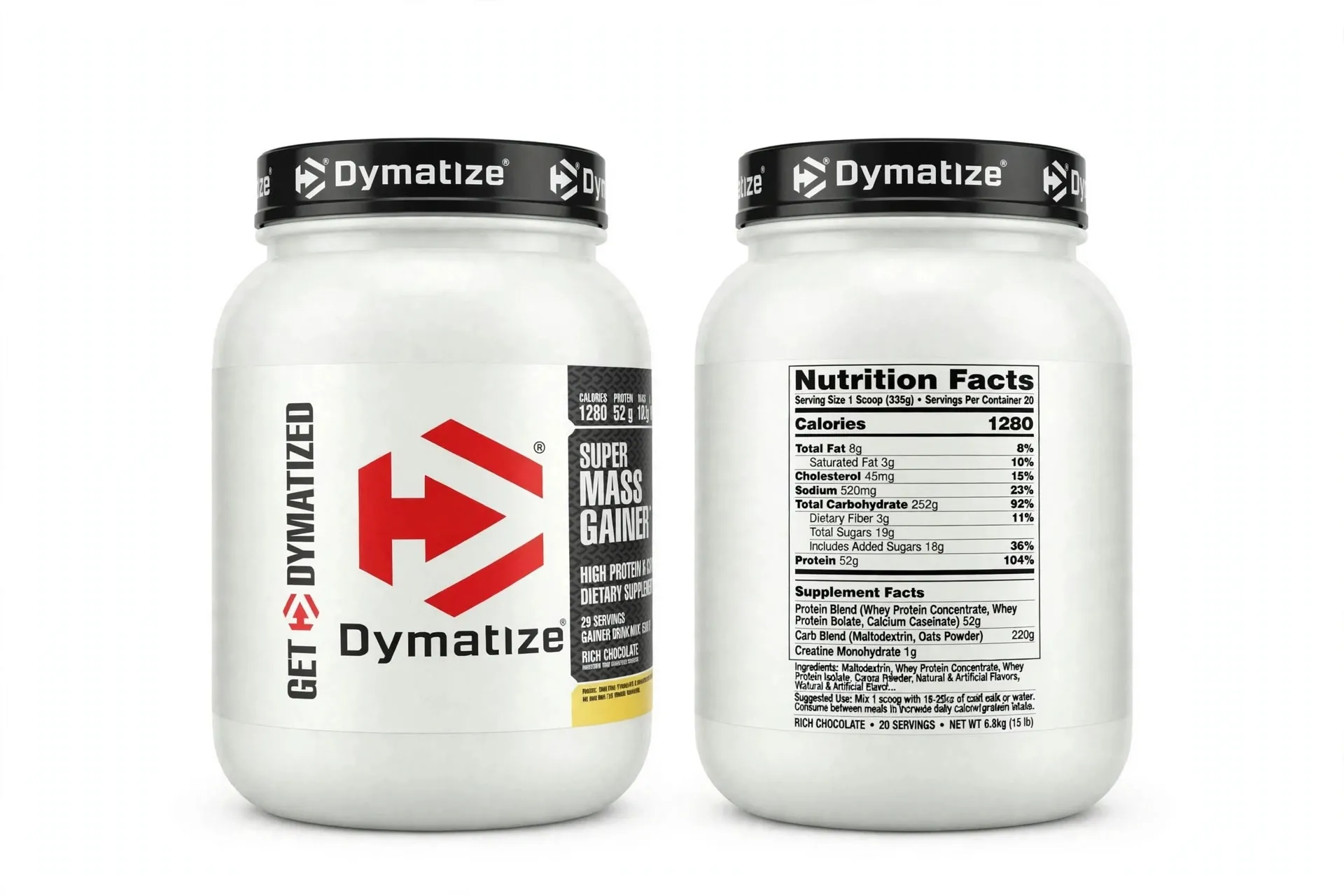 DYMATIZE SUPER MASS GAINER - Rich Chocolate 1KG
