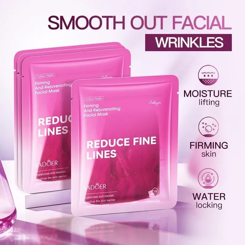  Sadoer Face Mask for Firming & Anti-Aging - Reduce Fine Lines