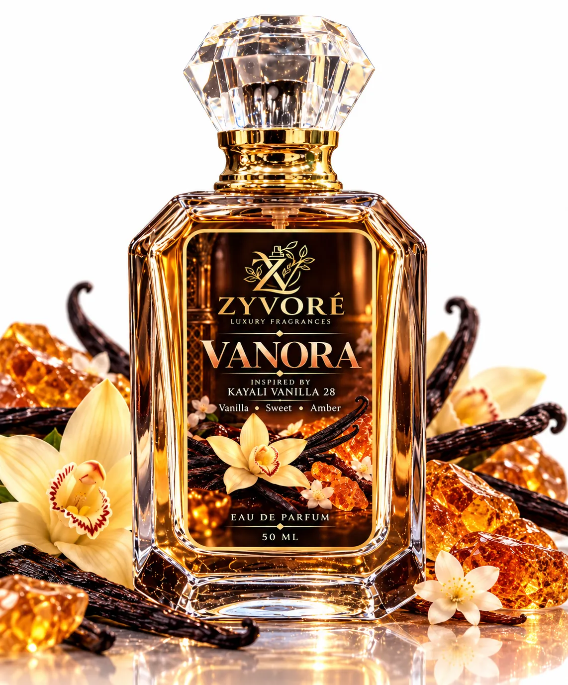 ZYVORÉ VANORA Inspired by: Kayali Vanilla 28