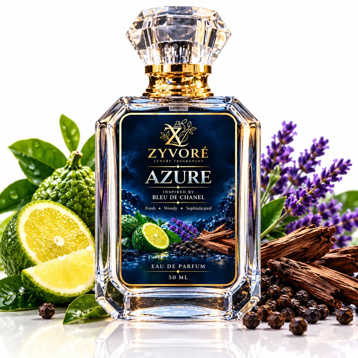 ZYVORÉ AZURE inspired by Bleu de Chanel