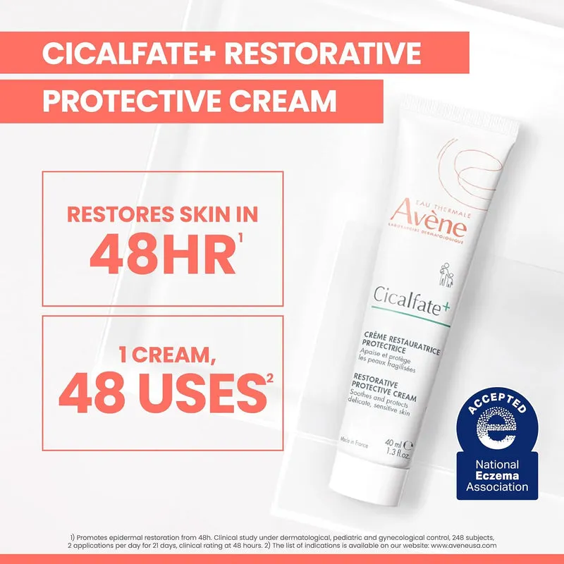 Avène Cicalfate+ Restorative Protective Cream - Restores Skin in 48HR - 40ml