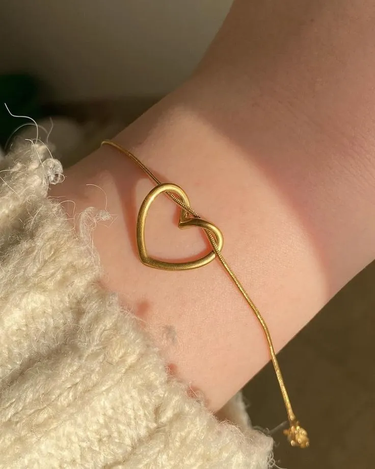 Golden heart Bracelet❤