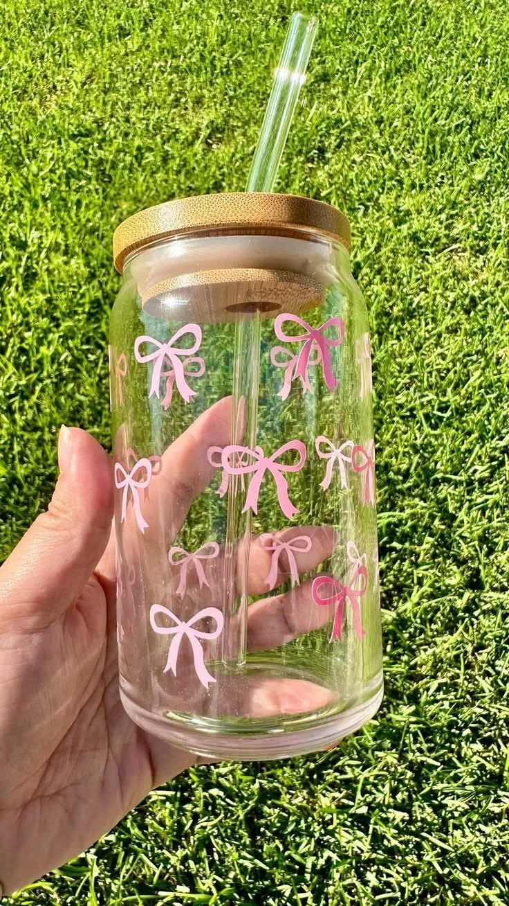 Bow Glass cup 