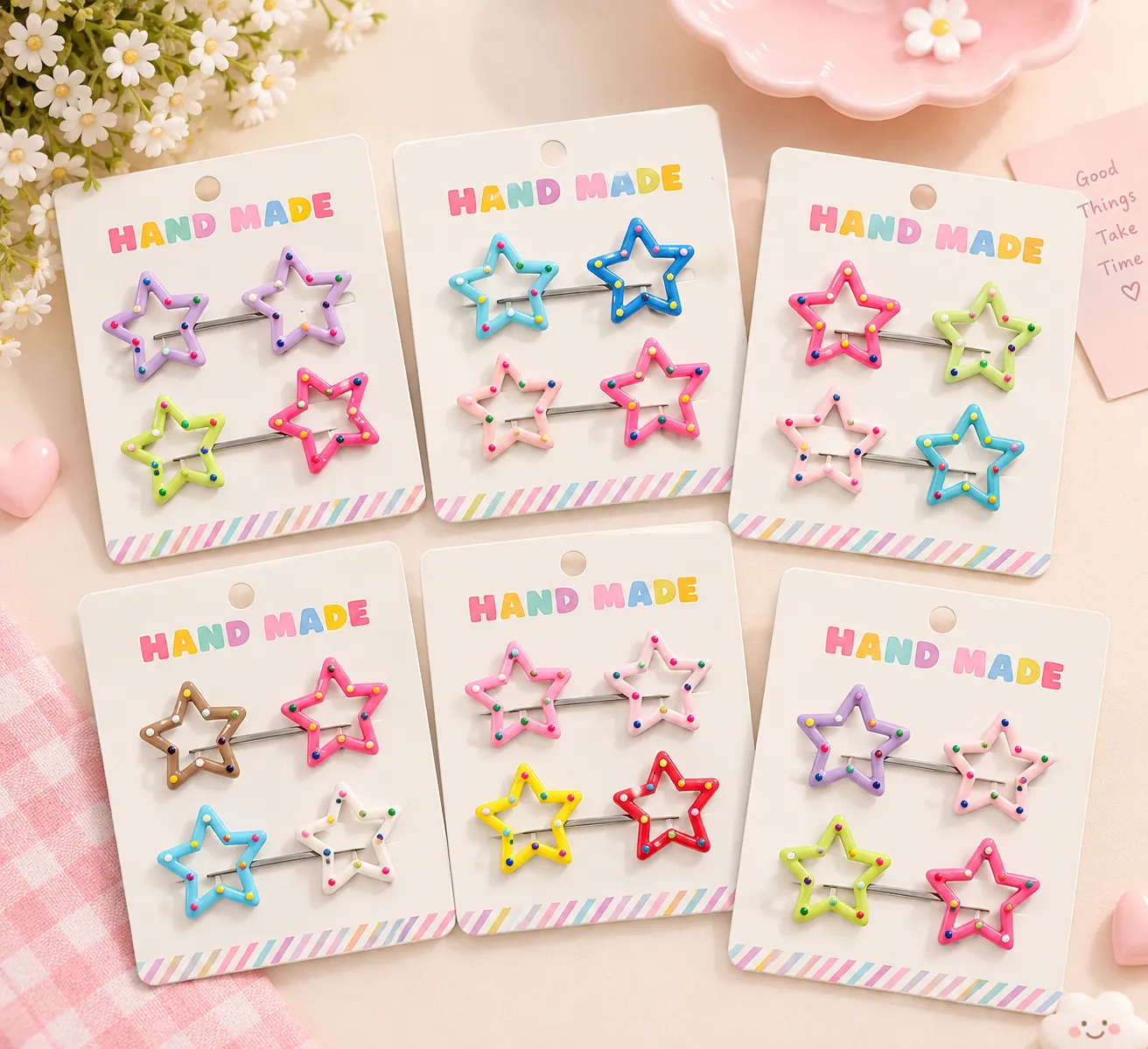 Cute Star pins 💗