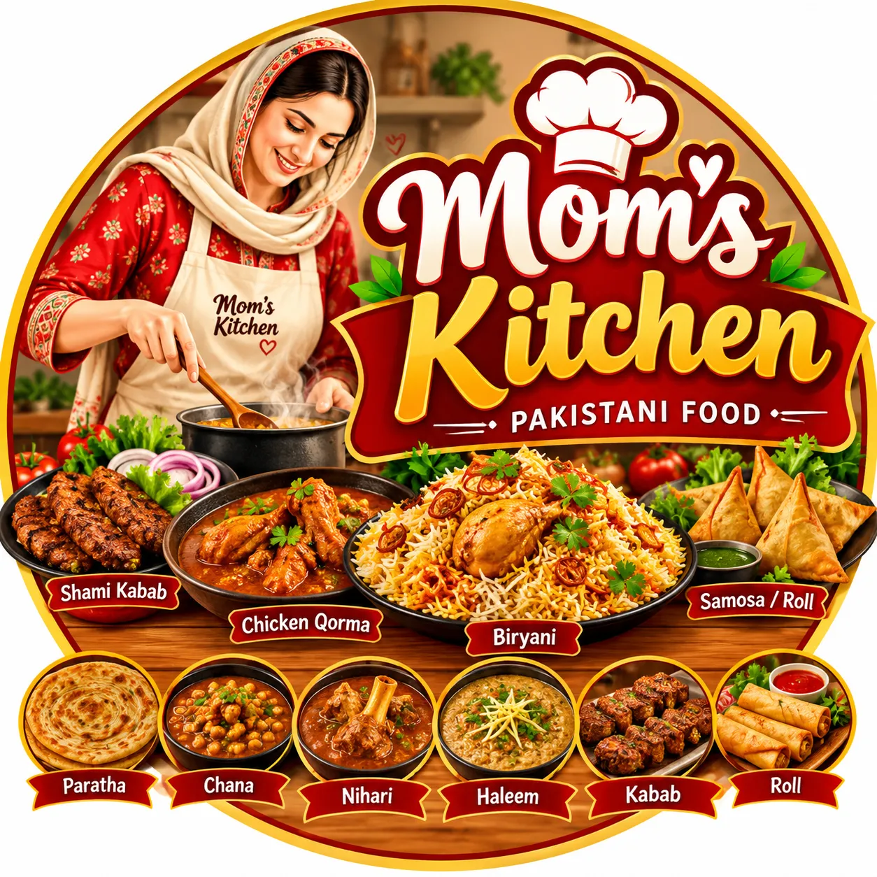 Mom's kitchen