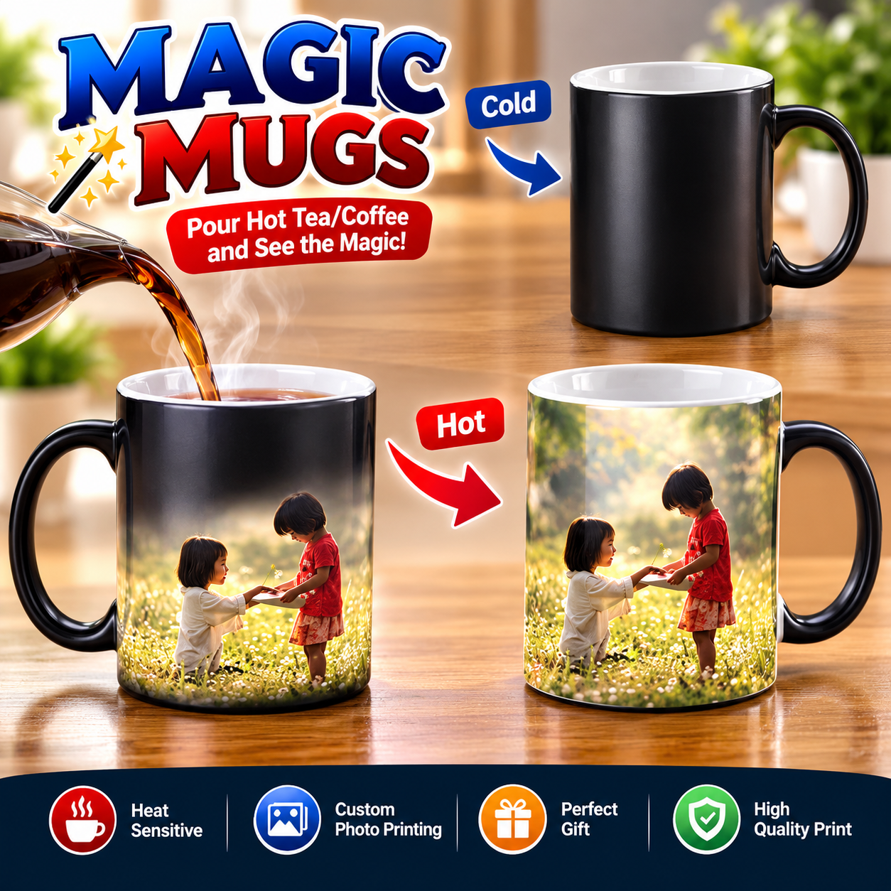 Magic Mug Printing – Customized Photo Mug