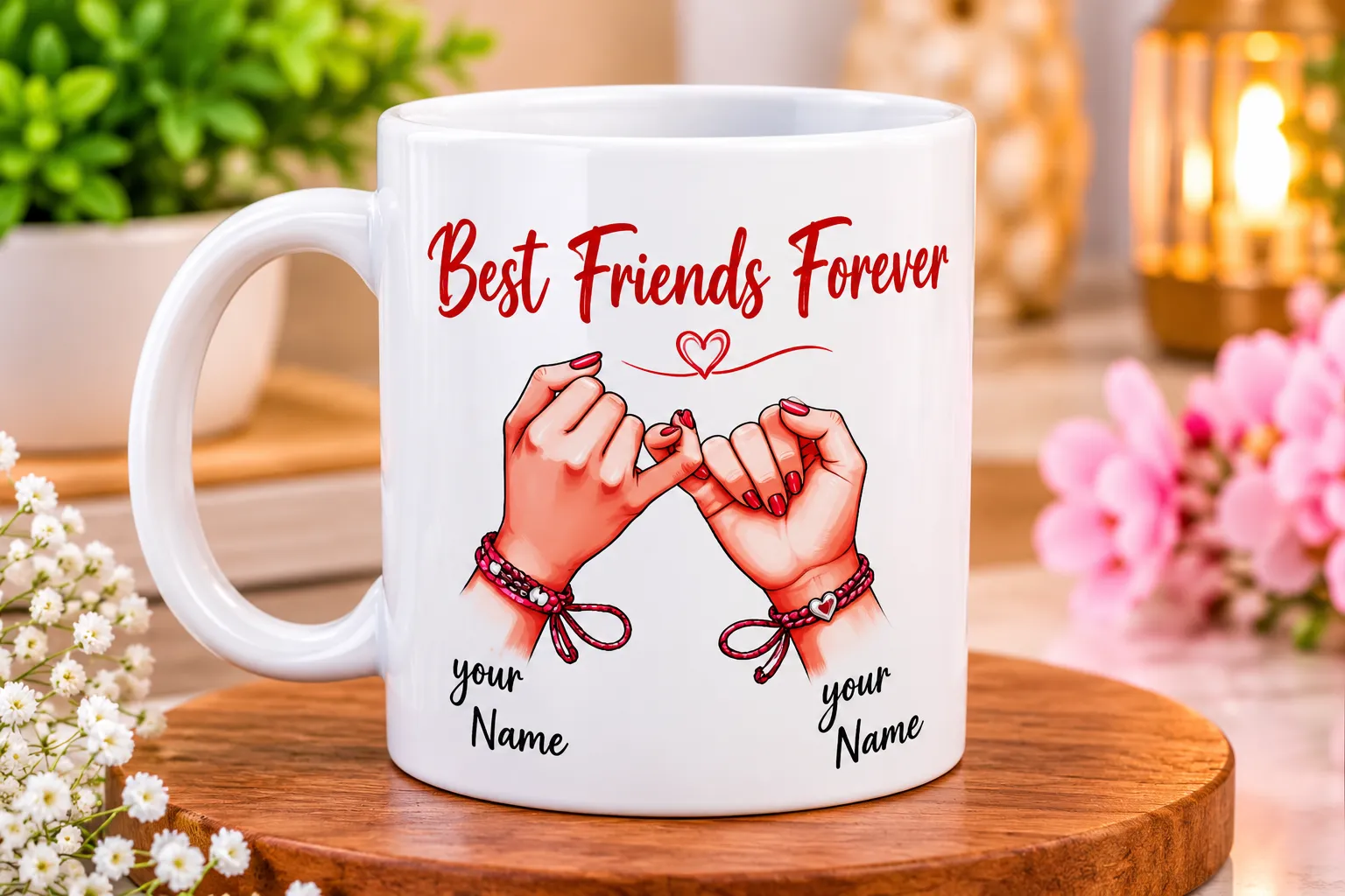 Best Friends Forever Customized Mug