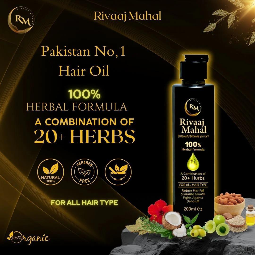 Herbal Hair Oil for All Hair Types