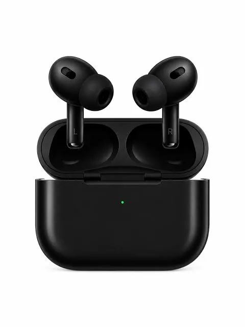Black Pro 2 Wireless Earbuds with Touch Controls