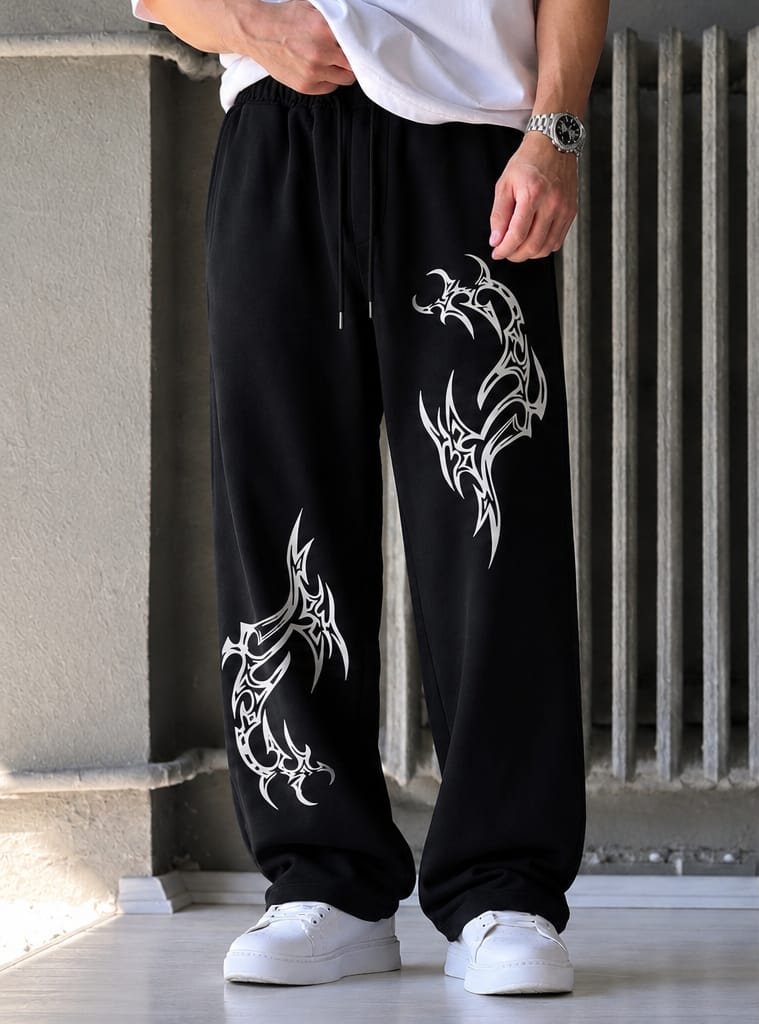 TRIBAL — BAGGY TROUSERS 