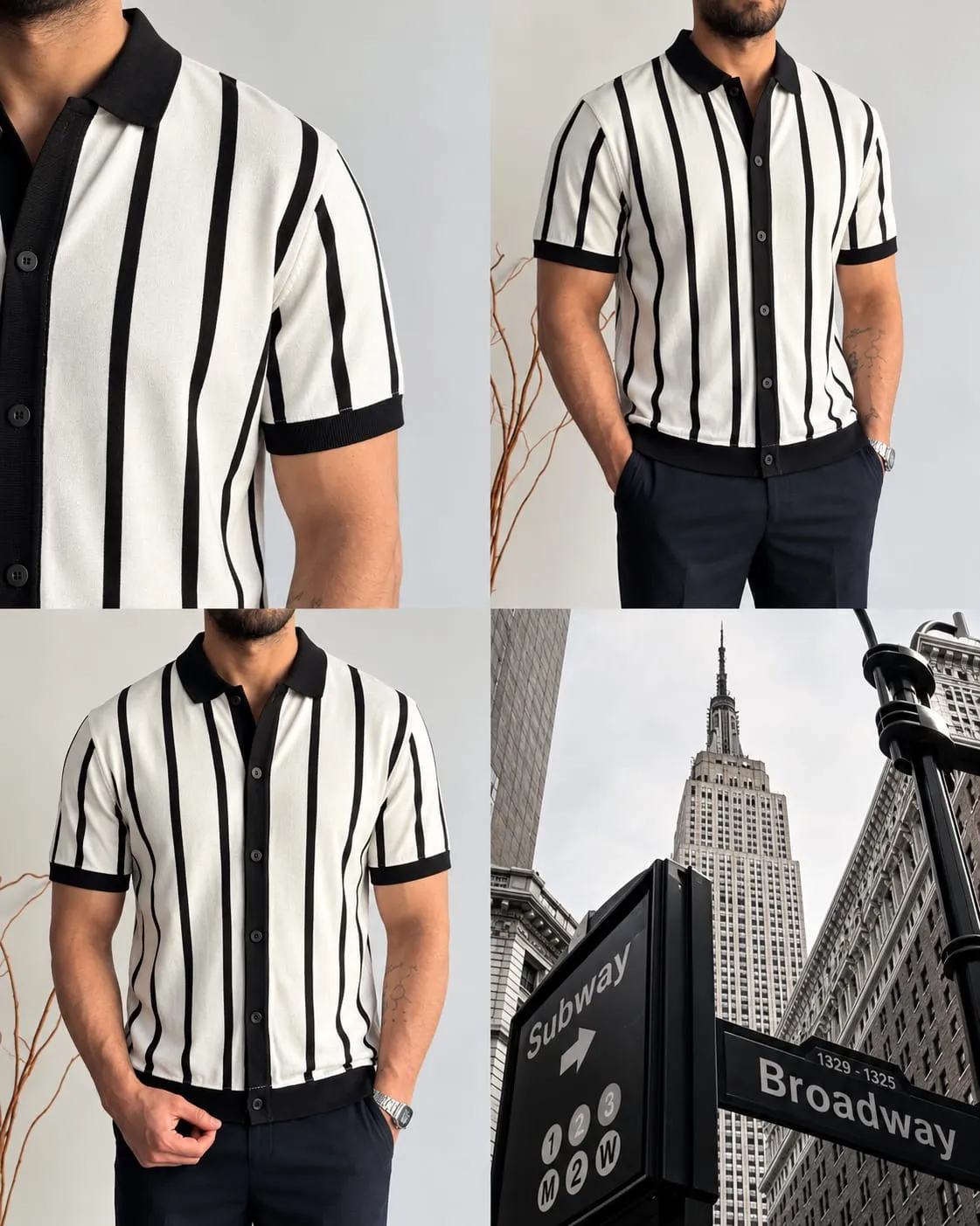 STRIPES POLO
