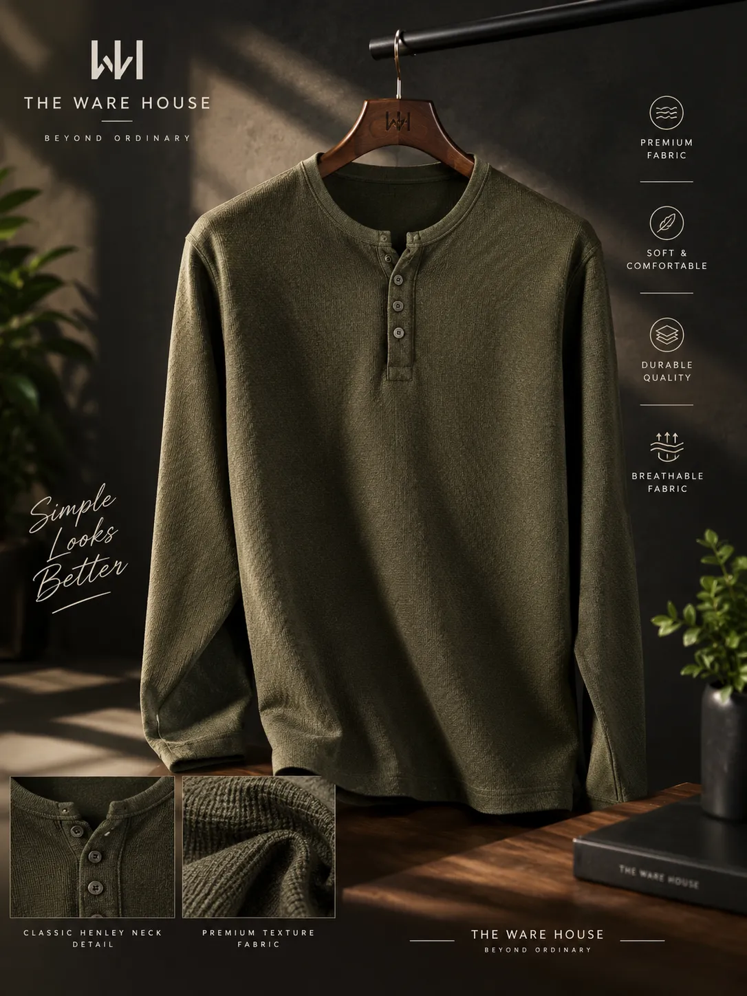 Henley Tee