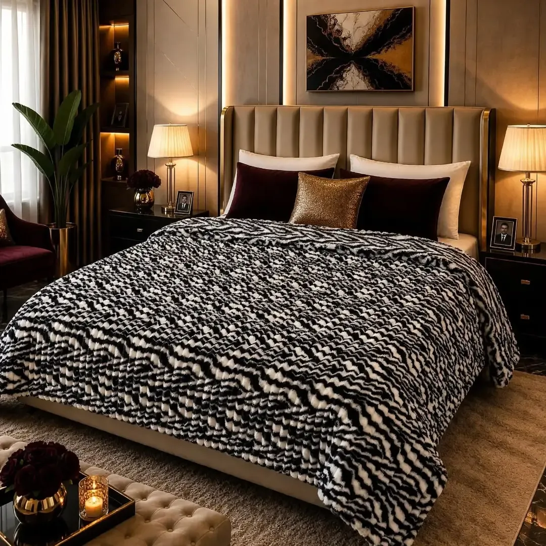 Double embossed fleece 