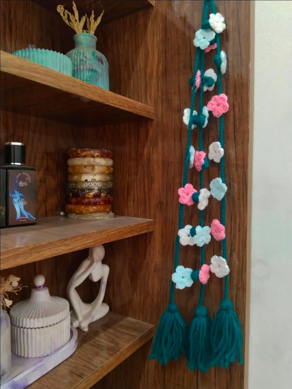 Crochet customized homedecor Flowere