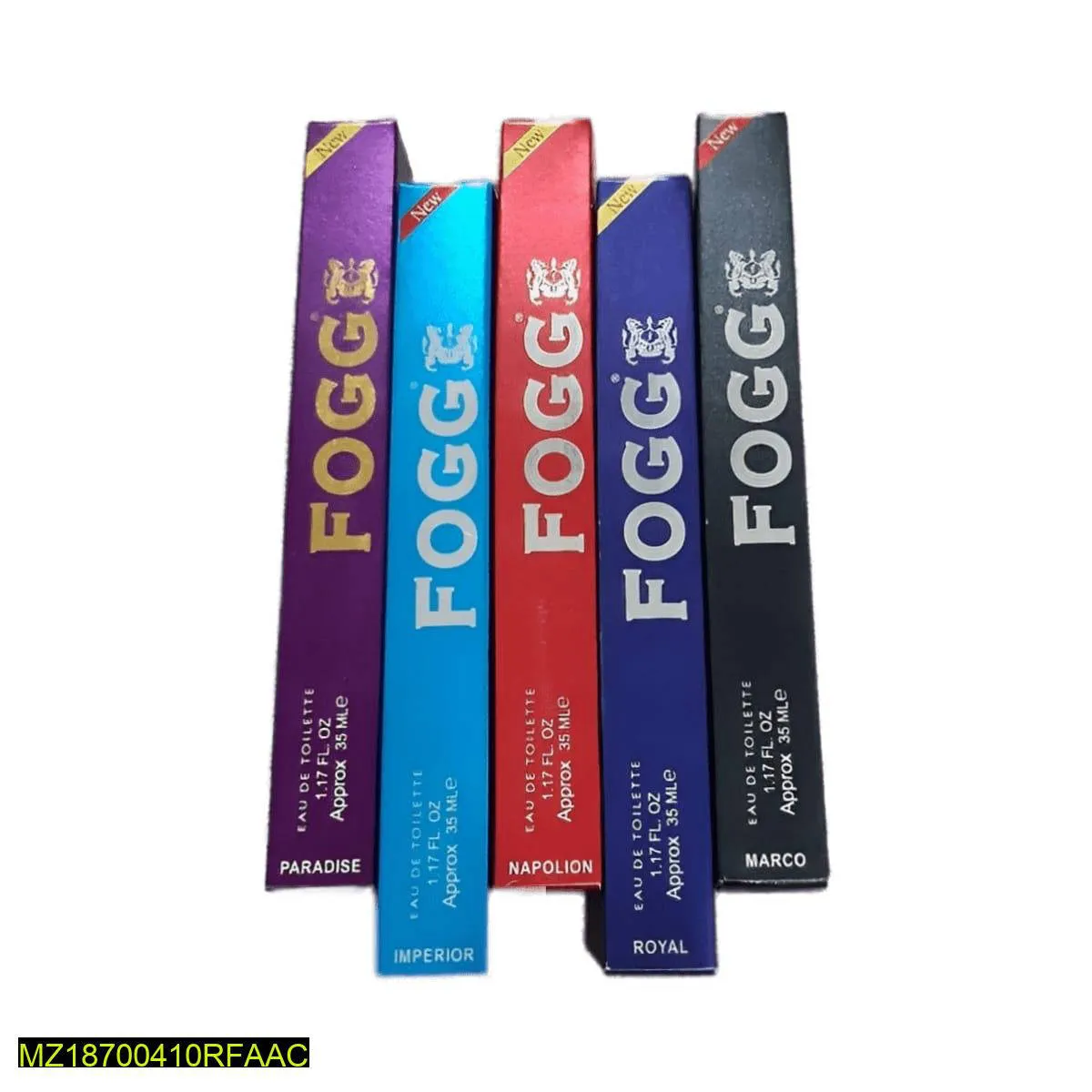 FOGG Pocket Perfume 5 Bottles