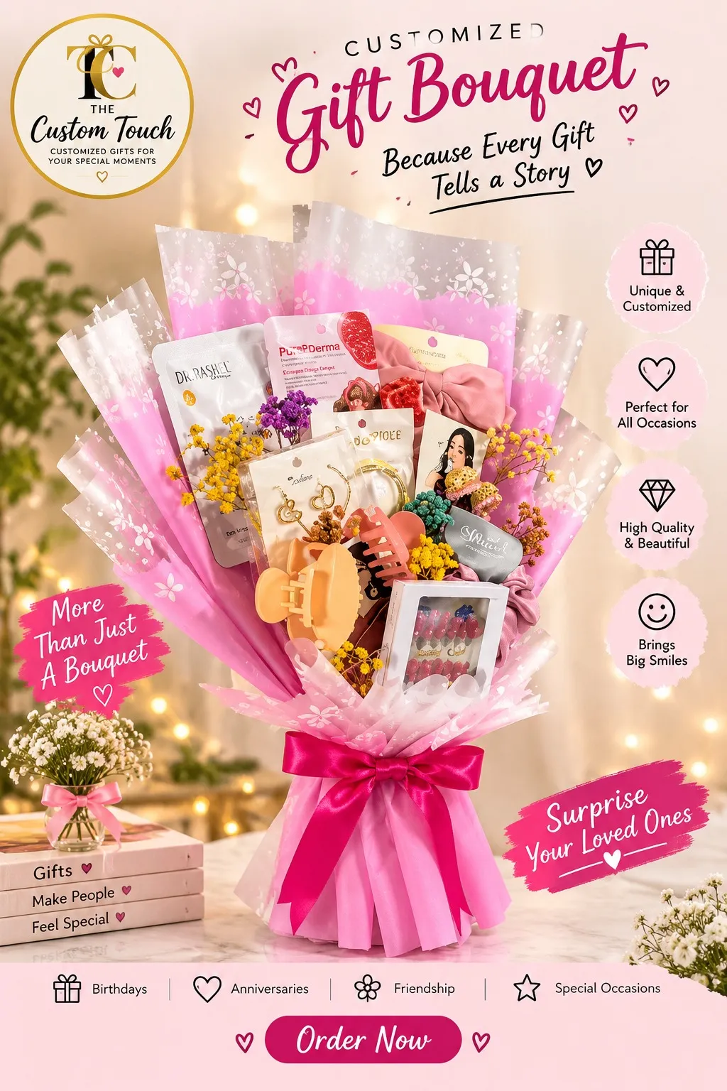 special customize bouquet 