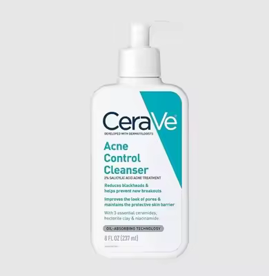  CeraVeFacial Cleanser for Acne-Prone Skin